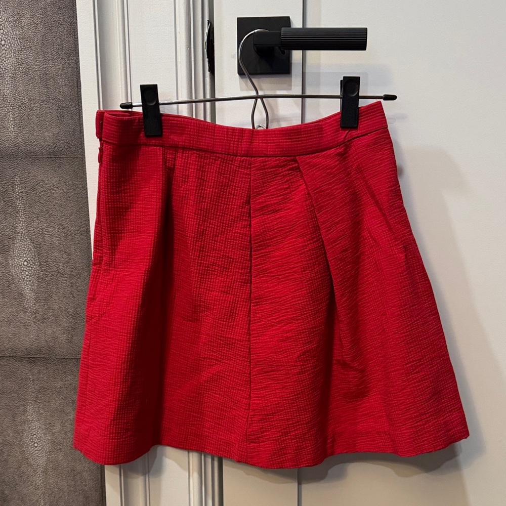 GAP Vibrant Red A-Line Skirt